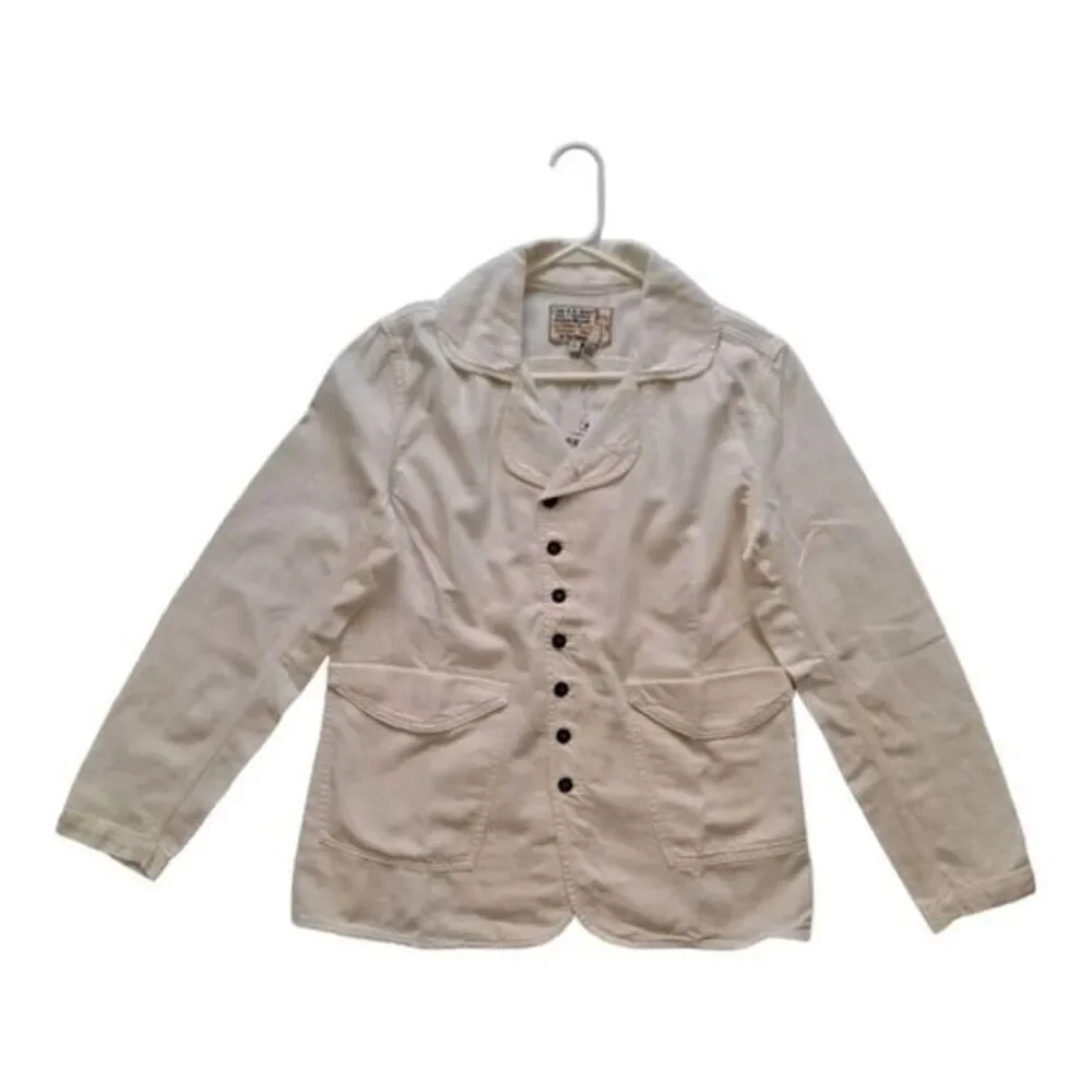 Sandrine Rose x Free People Colab Empire Denim Shirt Jacket Dust S